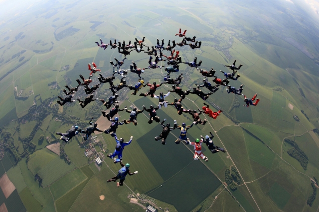  Macro mosaico en el aire 